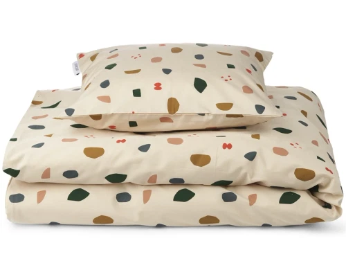 Liewood geometric foggy mix juniorsengetøj Ingeborg